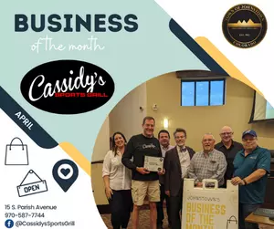 Johnstown's Business of the Month honoree for February 2022, Cassidy's Sports Grill. 