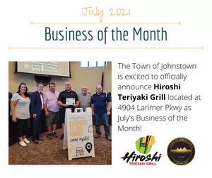 Johnstown's Business of the Month honoree for July 2021, Hiroshi Teriyaki Grill. 