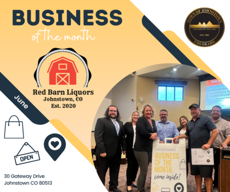 Johnstown's Business of the Month honoree for June 2023, Red Barn Liquors.