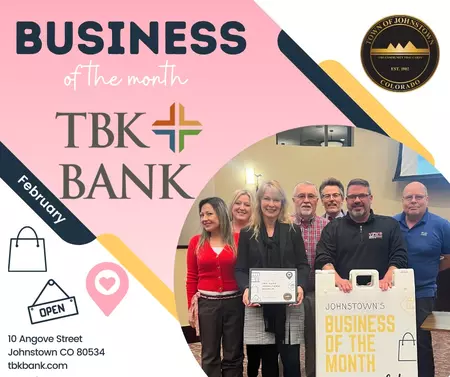 Johnstown Business of the Month honoree for February 2023, TBK Bank