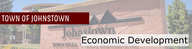 Economic Development Town of Johnstown Decorative banner