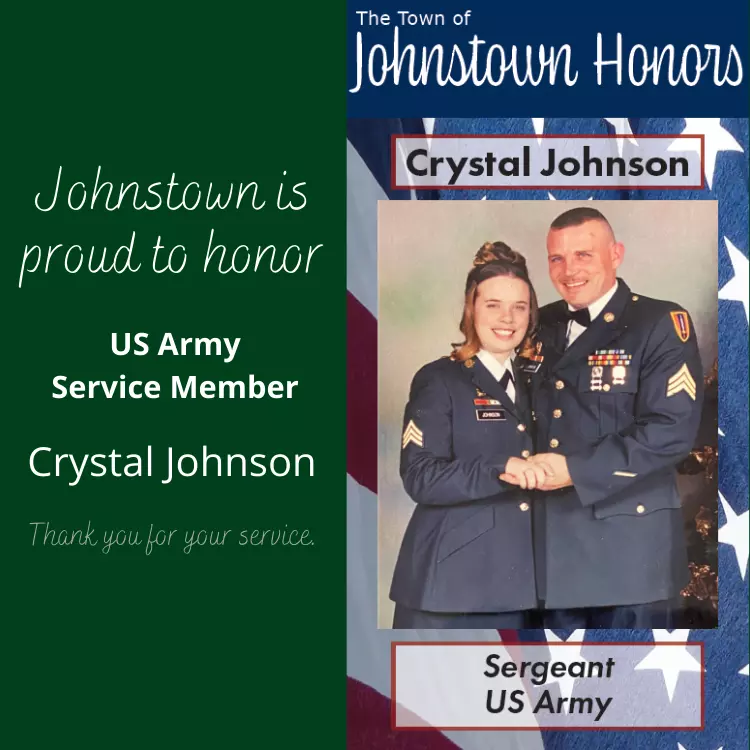 Army Service Member that Johnstown Honors
