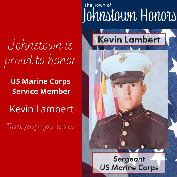 Marine Corps Service Member Kevin Lambert